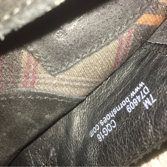 Born Sebra Black suede flats moccasins - read description - Picture 4 of 4